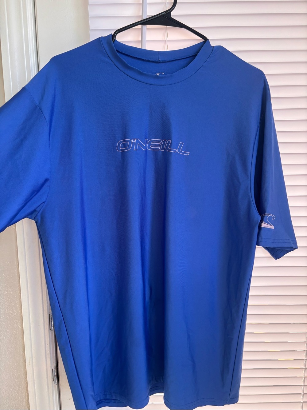 O'Neill Royal Blue Rash Guard UPF 50+ surf swim top